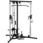 SPORTNOW Home Gym Machine, 15-Position Adjustable Training Workout Station