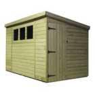 Empire 2500 Pent 9x7ft Wooden Garden Shed Door Right Side Panel