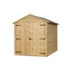 Empire 9000 Premier Apex Shed 6x6ft Wooden Garden Shed