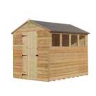 Empire 9200 Premier Apex Shed Windows 5x7ft Wooden Garden Shed