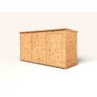 Empire Modular Pent 12x4ft Wooden Garden Shed Single Door