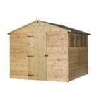 Empire 9200 Premier Apex Shed Windows 8x12ft Wooden Garden Shed