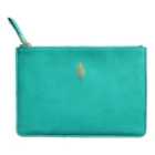Portico Designs Sky + Miller Leaf Teal Women's Pouch