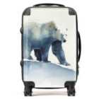 Warren Reed - Designer Polar Bear Watercolour Suitcase Cabin