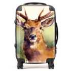 Warren Reed - Designer Splendid Stag Watercolour Suitcase Cabin