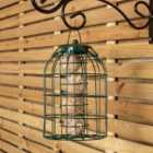 Samuel Alexander Metal Hanging Bird Fat Ball Feeder with Squirrel Guard
