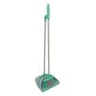 Charles Bentley Brights Long Handled Dustpan & Brush Set - Mint Green