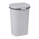 Curver Mistral Flat 50L Soft Grey Bin
