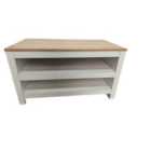 Kosy Koala Open Shoe Rack - Two-tier Storage Shelf With Wooden Top