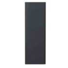 Hudson Reed Urban Wall Hung 1 Door Tall Unit, 400Mm - Soft Black