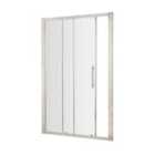 Hudson Reed Apex 1100Mm Sliding Door - 8Mm Glass - Polished Chrome