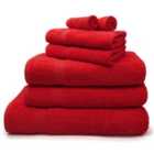 Velosso Premium Egyptian Cotton Towels 550Gsm - Hand Towel Red