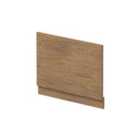 Hudson Reed 750Mm Bath End Panel - Antique Oak