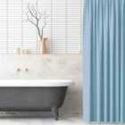Blue Canyon Sky Blue Polyester Shower Curtain 180X180Cm