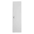Hudson Reed Sarenna Wall Hung 1 Door Tall Unit 350Mm - Moon White