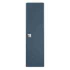 Hudson Reed Sarenna Wall Hung 1 Door Tall Unit 350Mm - Mineral Blue