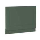 Old London Straight Bath End Panel 800Mm - Hunter Green