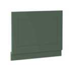 Old London Straight Bath End Panel 750Mm - Hunter Green