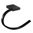 Blue Canyon Albany Black Towel Ring