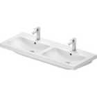 Duravit D-code Double Washbasin 1200 Mm White High Gloss