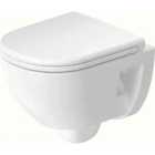 Duravit D-code Rimless Wall-mounted Toilet Compact; 480 Mm; White High Gloss; 4;5 L;horiztonal Outlet