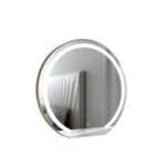 Carme Maisie Frameless Touch Sensor LED Mirror With Lights - Wall Mount Gold