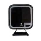 Carme Monaco Nights LED Touch Sensor Mirror Black