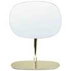 Beliani Makeup Mirror Charente Gold