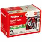 Fischer Duopower 6 X 30 S With Screw - 3 Packs Of 50