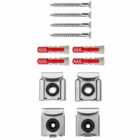 Mirror Fixings Kit - Box of 5 Blister Packs of 4