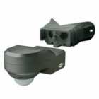 Brennenstuhl Corner Pir Motion Detector - Movement Sensor Corner Motion Sensor - Black