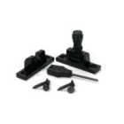 From The Anvil Black Prestbury Brighton Fastener - Narrow (square)