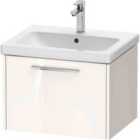 Duravit D-code 584Mm X 460Mm 1 Drawer Wall Hung Vanity Unit - Gloss White