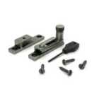From The Anvil Pewter Brompton Quadrant Fastener - Narrow