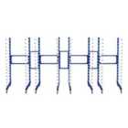 Monstershop Combi Spray Drying Rack Trolley x 4 & 3 Connectors