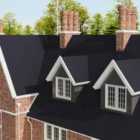 Garden Sanctuary 5X1M Asphalt Shingles Bitumen Houses Shed Roofing - Black