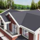 Garden Sanctuary 5X1M Asphalt Shingles Bitumen Houses Shed Roofing - Grey