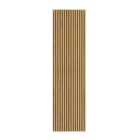 Monstershop Acoustic Slat Wall Panel - Oak