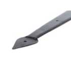 From The Anvil External Beeswax 22" Arrow Head T Hinge (pair)