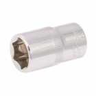 Socket 1/2" Drive 6Pt Metric - 15Mm