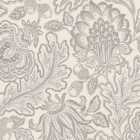 Fernhurst Wallpaper 10m x 53cm Silver / White