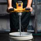 Garden Sanctuary 2100W Portable Electric Paddle Mixer - Yellow