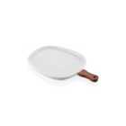 Rozi Woody Collection Porcelain Serving Board - 38 x 25 cm