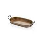 Rozi Gold Oval Serving Tray (GLV0559)