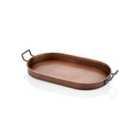 Rozi Copper Oval Serving Tray (GLV0564)
