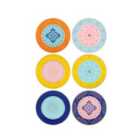 Rozi Muse Collection Porcelain Side Plates (Set of 6)