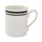 Portmeirion Potters Stripe Black Breakfast Mugs Set of 4