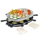 Cooks Professional Electric Raclette Grill Natural Stone Plate