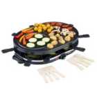 Cooks Professional Electric Raclette Grill Non Stick Aluminium Plate