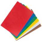 6Pc Colour-coded Plastic Chopping Board Set - Multi
